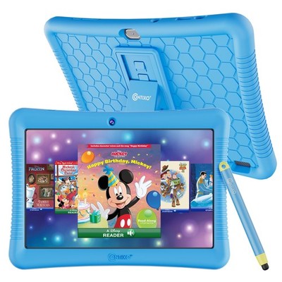 Contixo K102 Blue Kids Tablet 2Gb Ram 32Gb Storage Disney Ebooks Videos Prein...