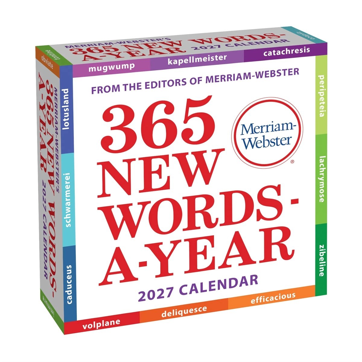365 New Words A Year Desk Calendar 2027, Desk Calendars, Day To View, Gift - Image 5