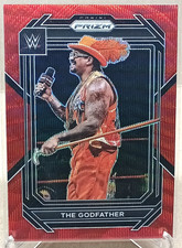 The Godfather 2023 Panini Prizm WWE - Ruby Wave Prizm #165 