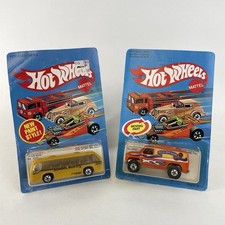 Team Bus #3256 & Baja Breaker #2022 Hot Wheels Die Cast 1982 1983 Mattel NEW VTG