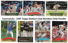1997 Topps Stadium Club Members Only Parallel Set Break 200-390 * Pick Your Card
