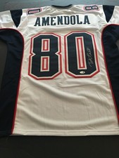DANNY AMENDOLA  (PATRIOTS) AUTOGRAPHED JERSEY   J.S.A. AUTHENTICATED