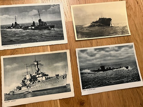 Original German Postcards WW2 - KRIEGSMARINE - 第 3/7 張圖片