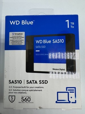 Western Digital Blue SA510 1TB SSD interne Festplatte (WDS100T3B0A-00AXR0) -733