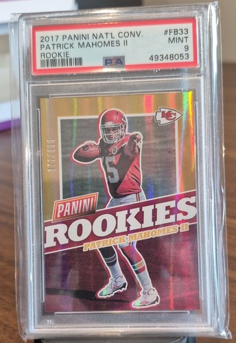 2017 Panini National Convention - Rookies Patrick Mahomes II #FB33 /399 (RC)