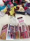 Vintage Mixed Lot Of Barbie Doll Clothes And Pamphlets