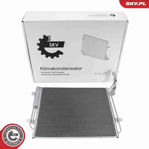 Esen Skv Kondensator Klimaanlage Aluminium Mit Trockner FüR Vw Sharan 2.0-image