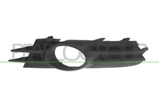 PRASCO Lüftungsgitter Grill Stoßfänger für VW SCIROCCO (137, 138) mit Schwarz