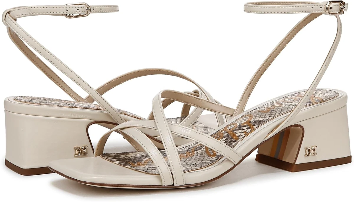 Sam Edelman Doran Sandalias De Tacón Para Mujer, Negro -, 26.5 Cm