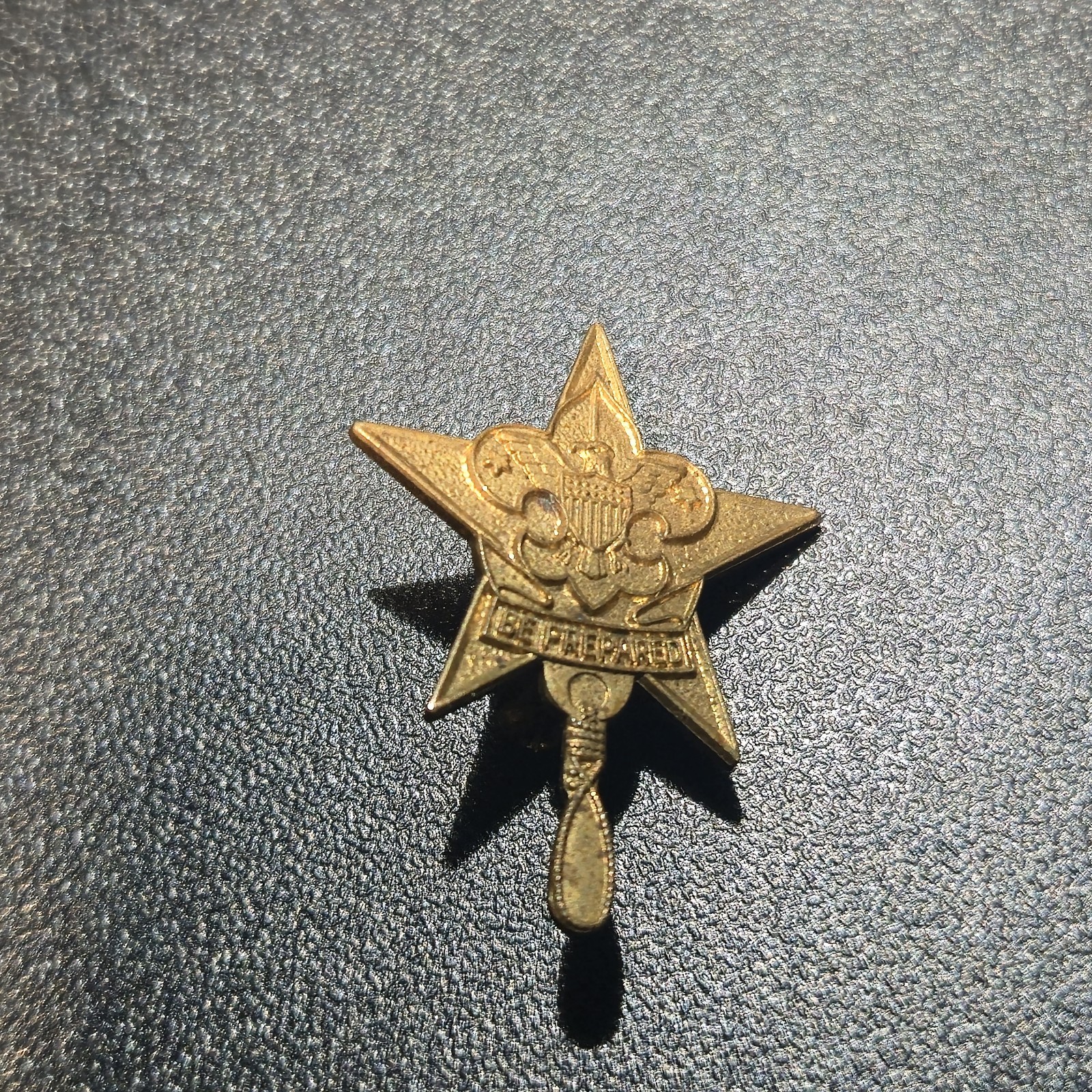Vintage Boy Scouts Of America "Be Prepared" Star Pin image 2