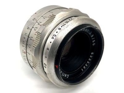 Carl Zeiss Jena Q1 Tessar 50mm 1:2.8 Objektiv 12 Blades Festbrennweite (EXA)