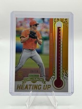 2025 Panini Crusade Heating Up Coby Mayo #15 Gold Parallel Rookie /10 Orioles