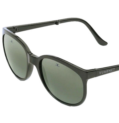 Vuarnet Sunglasses VL002F00011121 VL002F LEGEND 02 FOLDING Black + Pure Grey