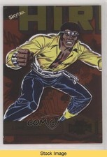2022 Marvel Metal Universe Spider-Man Gold Light FX Luke Cage #145 READ 1tb2