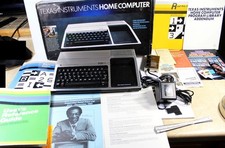 Texas Instruments TI-99/4A Home Computer in Box Tested