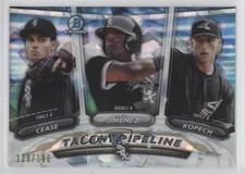 2018 Bowman Talent Pipeline Atomic Refractor Michael Kopech Eloy Jimenez 0g65