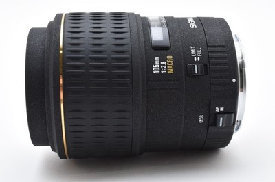 READ!! Sigma 105mm F2.8 EX Macro Lens Canon EF Mount 3936 | eBay