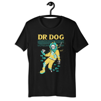 NEW DR. DOG Band Concert Heavy Cotton Black S-5XL T Shirt EL098