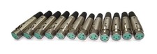 Lot of 12 Switchcraft A3F 3 Pin Female XLR Mic Cable Connectors