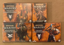 Warhammer - Age of Sigmar - Warcry 4 Box Lot - NEW