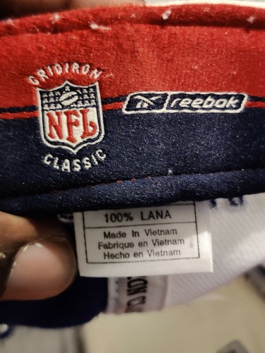 Vintage NFL NY Giants Reebok 7 5/8 Fitted Baseball Snapback Cap Hat 100% Wool - Picture 10 of 11