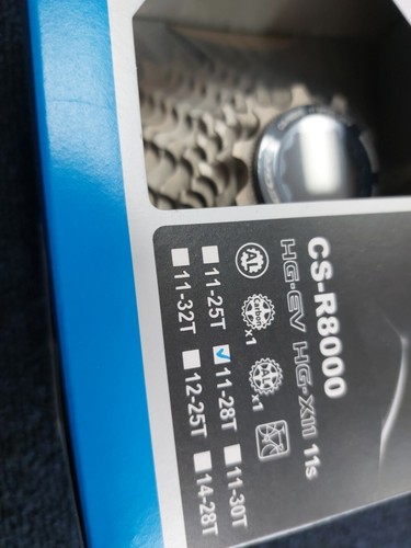 Shimano Ultegra CS-R8000 Road Bike Cassette Sprocket 11 / 28 11 speed - Picture 2 of 3