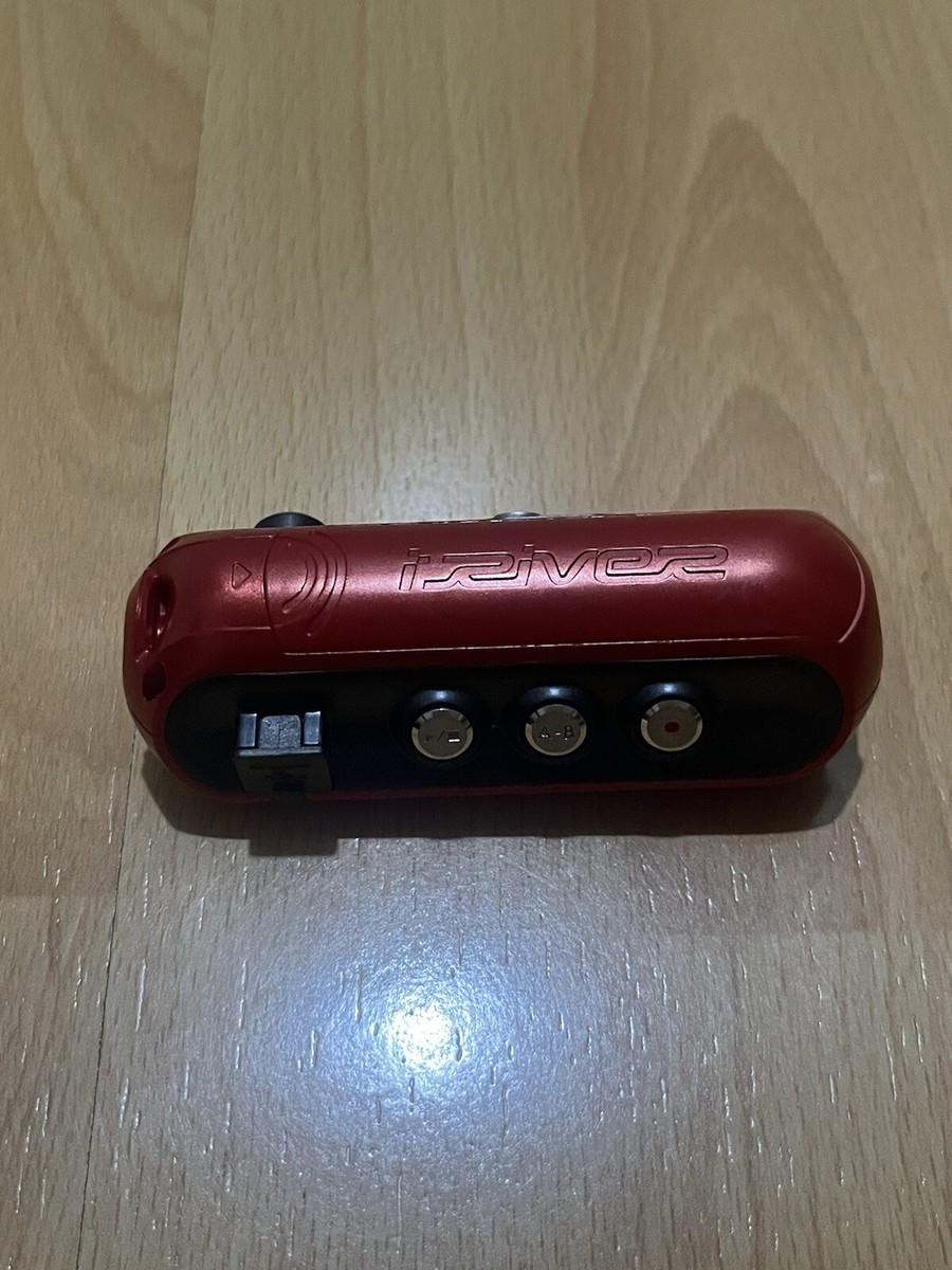 iRiver IFP-890 MP3 Player (red) with radio | eBay