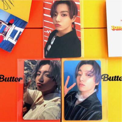 BTS Butter トレカ ジョングク グク JK Peaches BTS Jungkook Butter Official Photocard Cream Peaches Fan