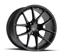 19x8.5/19x9.5 Aodhan AFF7 5x114.3 +35|+35 Flow Forged Black Wheels (Set of 4)