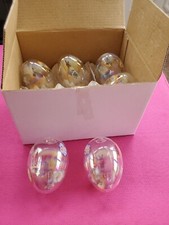 Vintage Art Glass Egg Department 56 EASTER Hand-blown RARE NEW In Box LOT Of 6