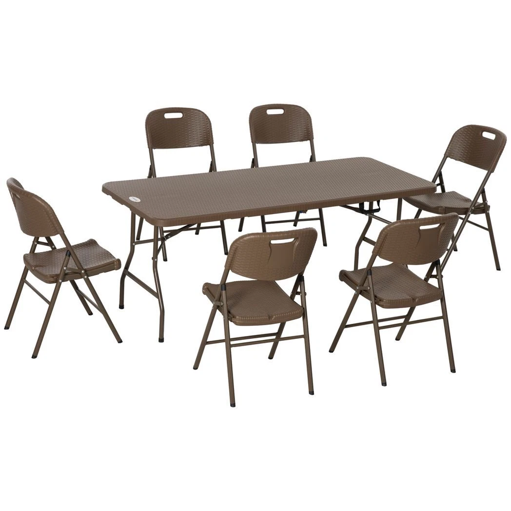 Resin table and chair set sales