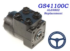 GS41100C Steering Valve European Made AL69802 AL55308 Compatible with John Deere