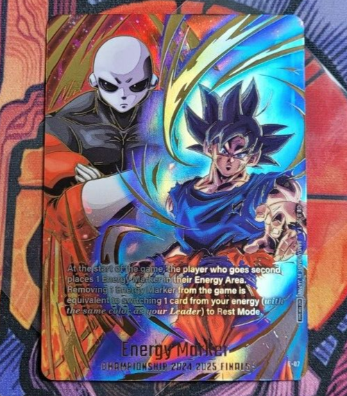 Goku Jiren Energy Marker Championship Promo E-07 Dragon Ball