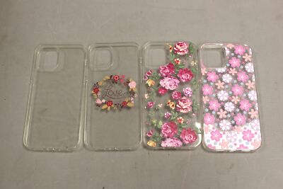 Simple Plus Cell Phone Protective Case - Set of 4 - iPhone 12 Pro - 6.1 in - New