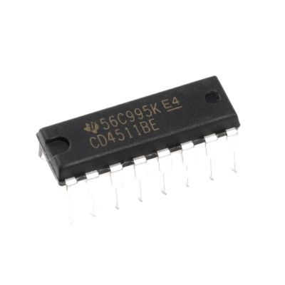 10PCS CD4511BE DIP-16 4000 series CMOS logic device chip