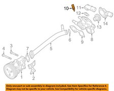 MITSUBISHI OEM 15-24 Eclipse Cross Cooling Water Pump-Temp Sensor 1308A012