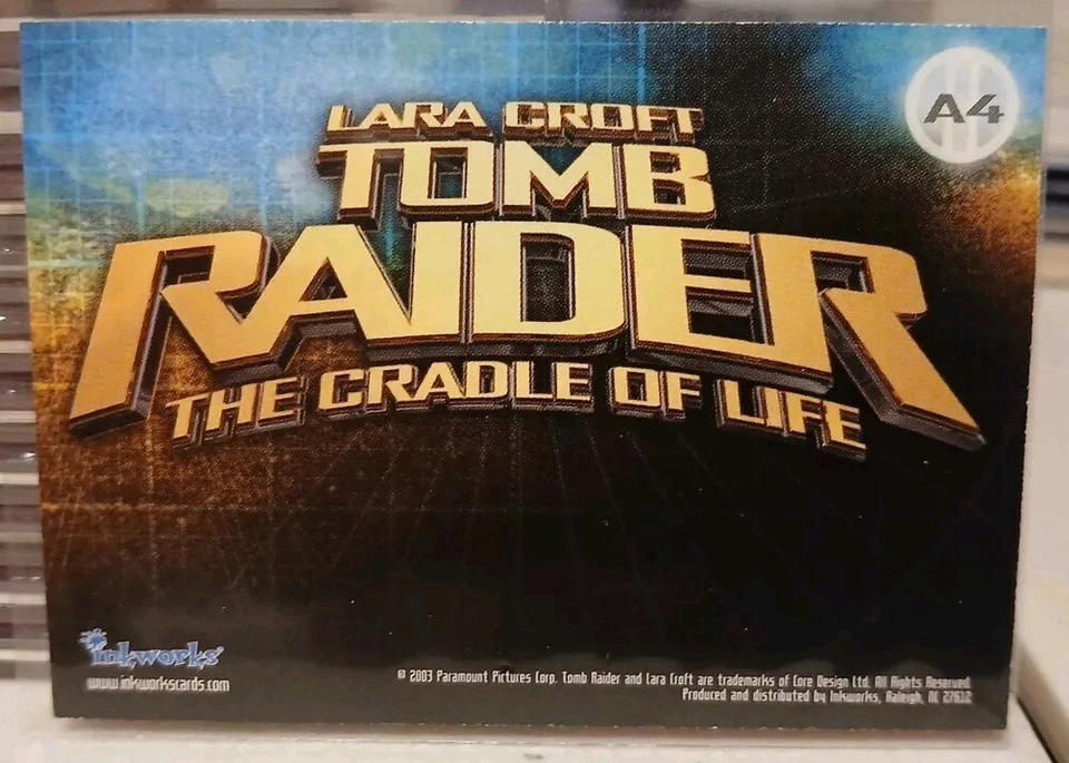 Lara Croft Tomb Raider the Cradle Of Life Til Schweiger A4 Autograph as Sean 🔥  - Image 2 of 2