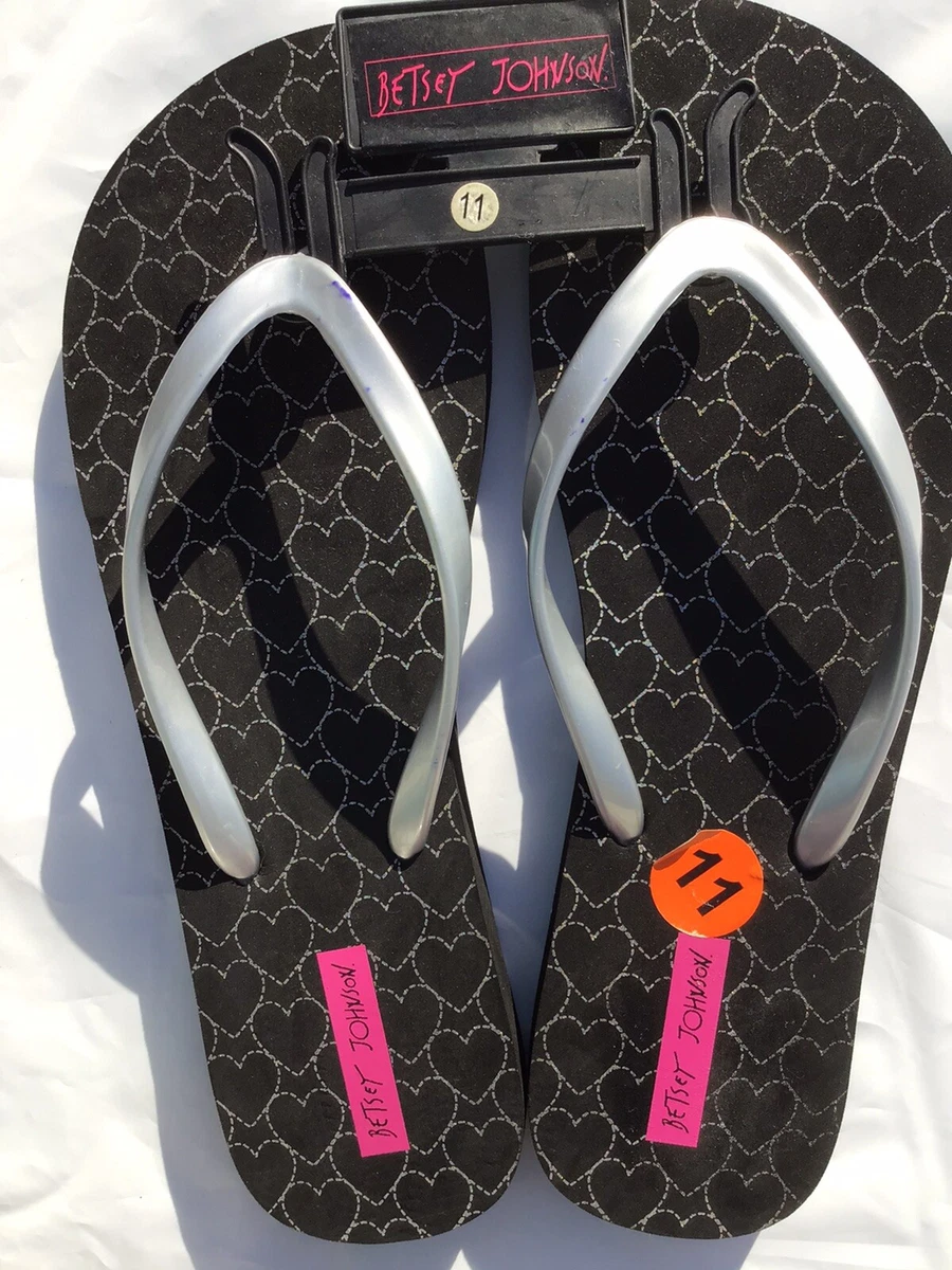 Betsey johnson flip flop slippers new arrivals