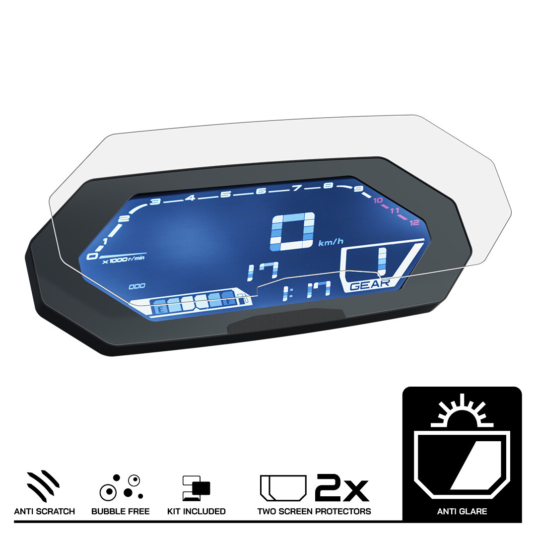 ぶるー YAMAHA TRACER 700 (2020-) Dashboard Screen Protector 2 x Anti