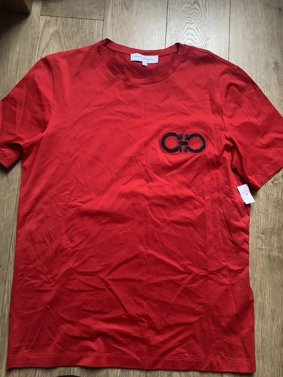 SALVADORE FERRAGAMOのTシャツ サイズはL | simplydigital.gr
