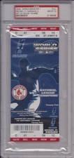2004 World Series Game 1 Full Ticket.  PSA 10