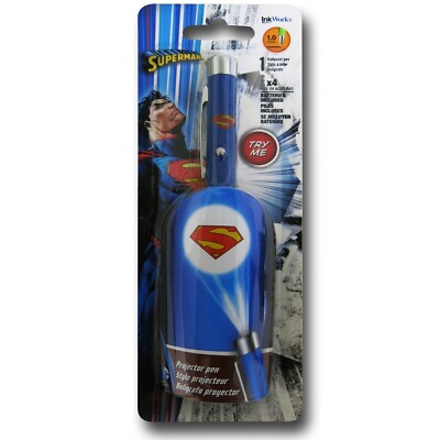 Superman Symbol Projector Pen Blue