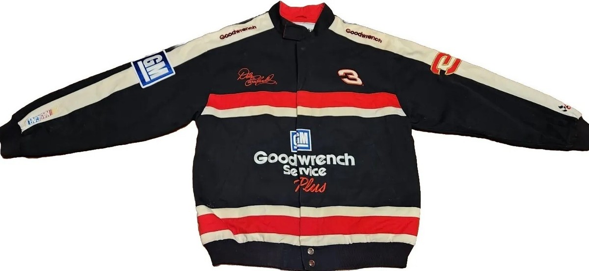 CHASE #3 Dale Earnhardt Jacket Men L Large Goodwrench NASCAR