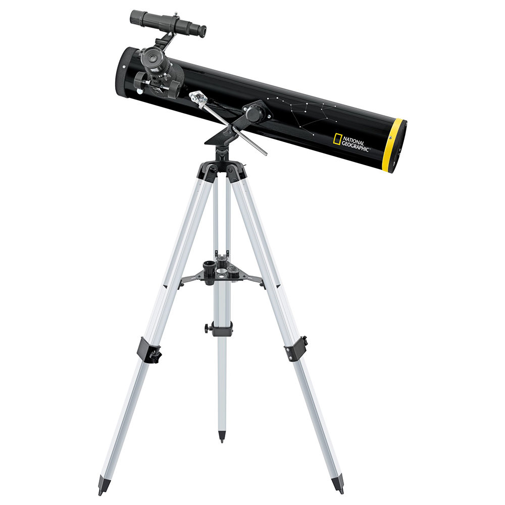 Telescopio EQ riflettore 76/700 Nero National Geographic