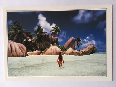 The Seychelles The Royal Cove Indian Ocean East Africa Vintage Postcard