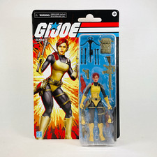 G.I. Joe Classified Series Retro Cardback Scarlett 6  Action Figure GI Joe Cobra