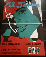 Plakat Al Jarreau Concert Plakat 1985 Hearts ...