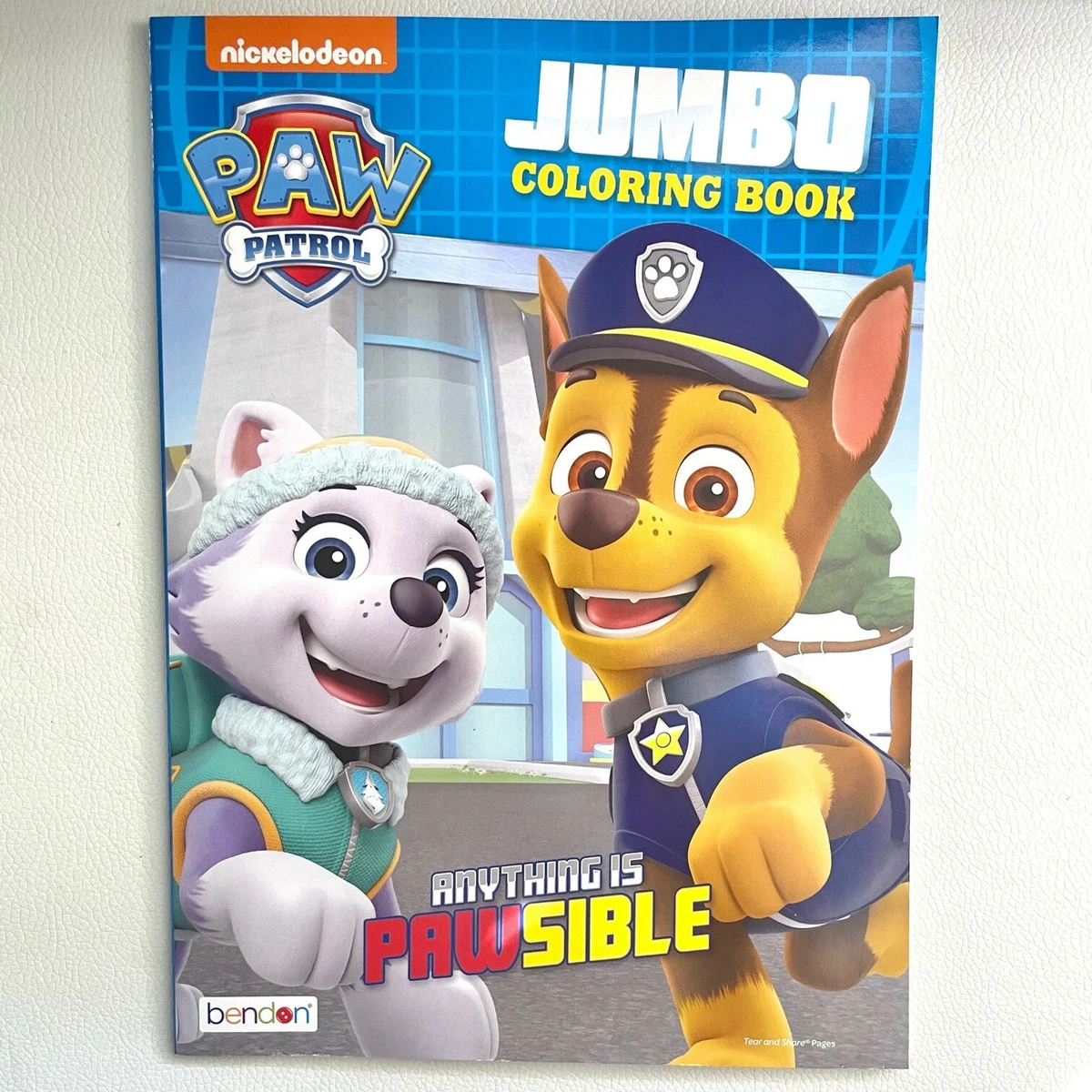 Bendon Nick Jr. Paw Patrol Pawsome!??? Jumbo Coloring Book Brand New, Paw