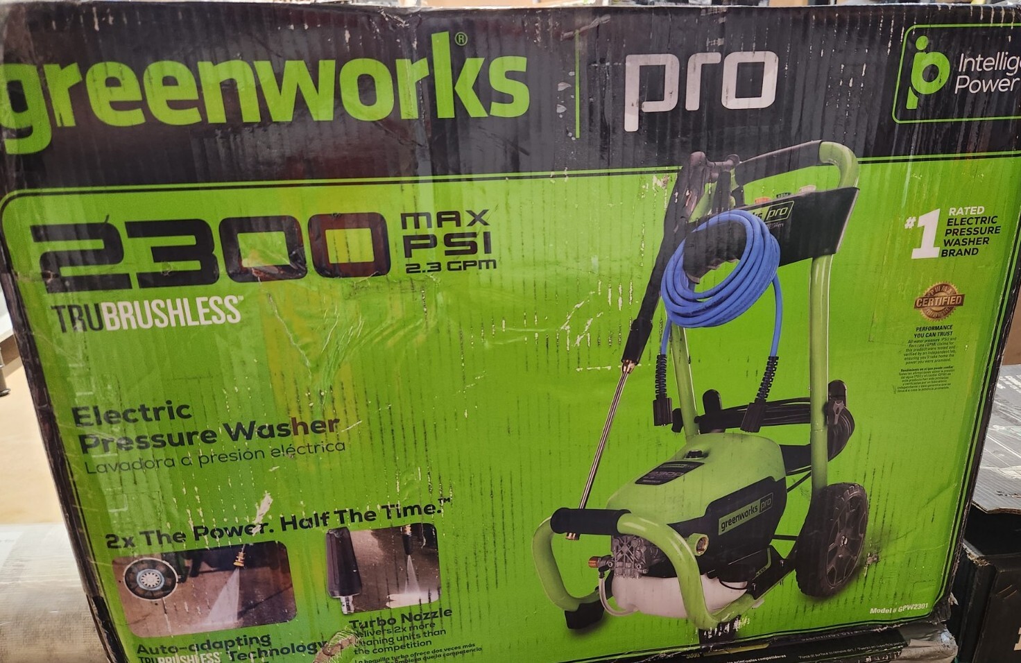 Greenworks Pro 2300PSI Electric Pressure Washer (GPW2301