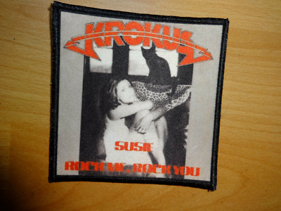 Krokus Patch Hard Rock, Metal Saxon nr 3 6666